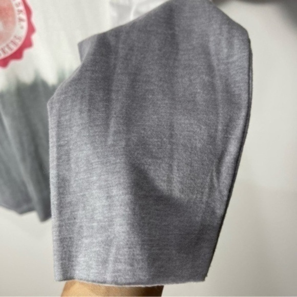 Gameday Couture White/Gray Nebraska Huskers High Line Tiered Dip-Dye T-Shirt M - Picture 3 of 11